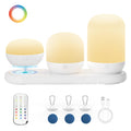 Rechargeable LED Night Light for Kids - Dimmable Bedside Lamp