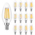 Qingmiao B11 E12 LED Bulbs, Dimmable 4W, 3000K Soft White, 40W Equivalent