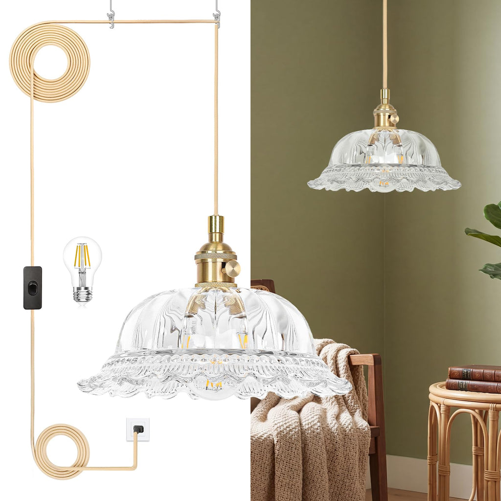 Hanging Lamp Plug in Pendant Light